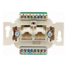 Mechanizm gniazda RJ45 podwójnego kat. 5e 534576 Berker
