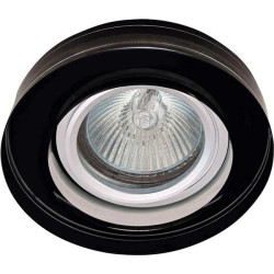 Oprawa oczkowa okrągła BLACK HIGH PEARL-R GU5,3 50W GXPO035 GREENLUX