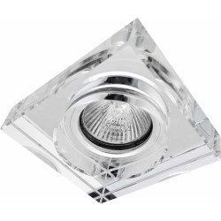 Oprawa oczkowa kwadrat GLASS HIGH PEARL-S GU5,3 50W GXPO036 GREENLUX