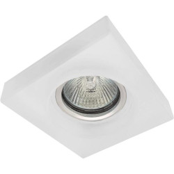 Oprawa oczkowa kwadrat MILK HIGH PEARL-S GU5,3 50W GXPO039 GREENLUX