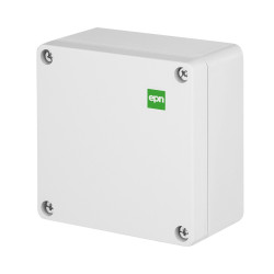 Puszka natynkowa hermetyczna IP65 105x105x66 szara Industrial 2701-00 Elektro-Plast