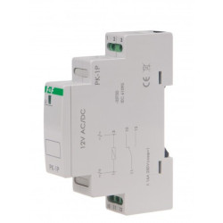 Przekaźnik elektromagnetyczny na szynę PK-1P 12V F&F