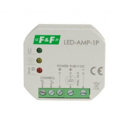 Wzmacniacz sygnału zasilającego LED-AMP-1P F&F