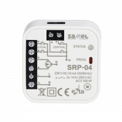 Sterownik rolet dopuszkowy SRP-04 Exta Zamel