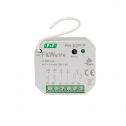 Radiowy przekaźnik bistabilny FW-R2P-P 2-kanałowy F&Wave F&F
