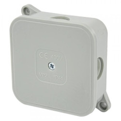 Puszka n/t IP44 85x85x35 popiel VP-2 027-03 ViPlast