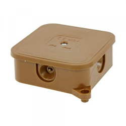 Puszka n/t IP44 85x85x35 brązowa VP-2 027-02 ViPlast