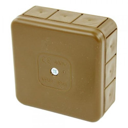 Puszka n/t IP55 85x85x37 brązowa VP-31 031-02 ViPlast