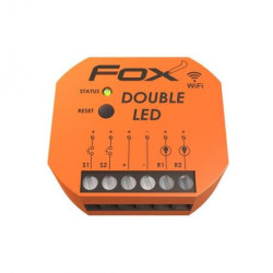Sterownik Wi-Fi do LED dwukanałowy 12/24V Wi-LED2S2-P FOX F&F