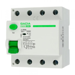 Wyłącznik różnicowoprądowy 4P 63A 30mA AC PR8NM Gacia
