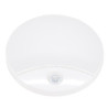 Plafoniera LED TAWAN 10W 940lm 4K IP44 czujnik PIR biała C38-ST41-104-PIR Bemko