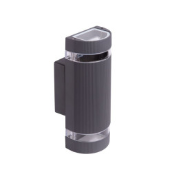 Oprawa elewacyjna OE-4S 2xGU10 antracyt IP54 EC79048 EcoLight