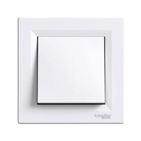 Łącznik pojedynczy p/t IP44 z ramką biały EPH0100221 ASFORA Schneider Electric