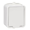 Gniazdo pojedyncze z uziemieniem natynkowe IP44 NT130H01 białe Cedar Schneider Electric