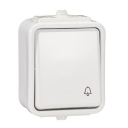 Przycisk dzwonek natynkowy IP44 WNT101C01 biały Cedar Schneider Electric