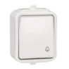 Przycisk dzwonek natynkowy IP44 WNT101C01 biały Cedar Schneider Electric