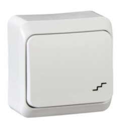 Łącznik schodowy natynkowy IP20 biały WDE001060 Prima Schneider Electric