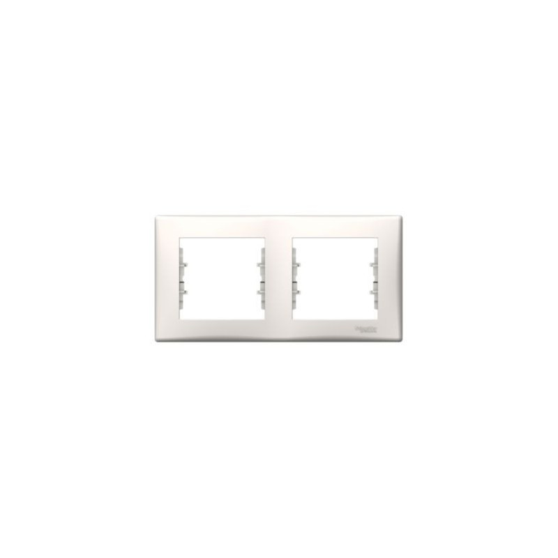 Ramka podwójna SDN5800323 kremowa Sedna Schneider Electric Ramka podwójna SDN5800323 kremowa Sedna Schneider Electric