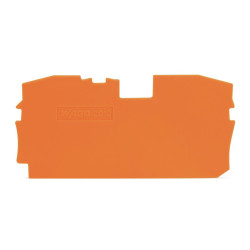 Ścianka końcowa/ zewnętrzna pomarańczowa 10mm2 2010-1292 TOPJOB S Wago