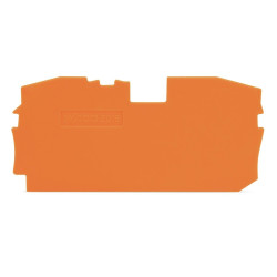 Ścianka końcowa/ wewnętrzna pomarańczowa 16mm2 2016-1292 TOPJOB S Wago