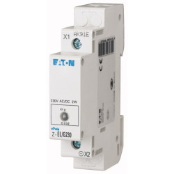 Lampka sygnalizacyjna 1-fazowa zielona 230V AC/DC na szynę TH35 Z-EL/G230 284922 Eaton Electric