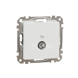 Gniazdo TV końcowe 4dB białe SDD111471 Sedna Design & Elements Schneider
