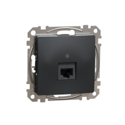 Gniazdo komputerowe SDD114451 UTP Kat.5e RJ45 antracyt Sedna Design & Elements Schneider