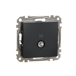 Gniazdo TV końcowe 4dB antracyt SDD114471 Sedna Design & Elements Schneider
