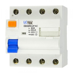 Wyłącznik różnicowoprądowy 4P 63A 30mA AC EBS9RN LC-Tec