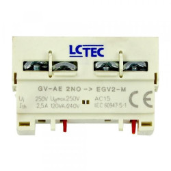Styk pomocniczy czołowy GV-AE 2NO do EGV2-M LC-Tec