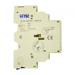 Styk pomocniczy boczny GV-AN 1NO+1NC do EGV2-M LC-Tec
