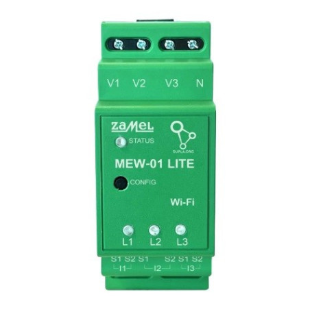 Monitor energii elektrycznej WI-FI 3F+N MEW-01 LITE Supla Zamel