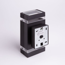 Oprawa elewacyjna OE-3C 2xGU10 czarna EC79034 EcoLight