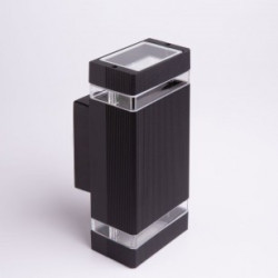 Oprawa elewacyjna OE-3C 2xGU10 czarna EC79034 EcoLight