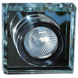 Oczko GLASS PEARL-S 50W 12V MR16 IP20 kwadrat GXPO002 Greenlux