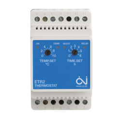 Zestaw regulator temperatury ETR 2, czujnik wilgotności ETOR 55 i czujnik temperatury ETF 744/99 Thermoval