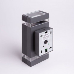 Oprawa elewacyjna OE-3S 2xGU10 antracyt EC79035 EcoLight