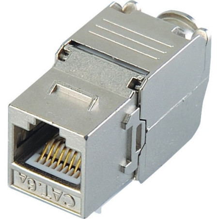 Moduł Keystone RJ45 kat.6 STP beznarzędziowy ekranowany Elpio