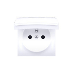 Pokrywa gniazda z klapką z/u IP44 biała 82068K-30 Simon82 Kontakt-Simon
