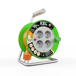 Przedłużacz bębnowy 15m OWY 3x1 IP20 KEL W-97042 Plast-Rol