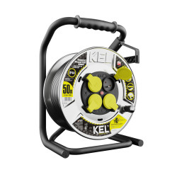 Przedłużacz bębnowy 3x2,5 OW 50M IP44 KEL W-99281 Plast-Rol
