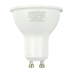 Żarówka LED GU10 5W 400lm 4000K 113474 Lightech Żarówka LED GU10 5W 400lm 4000K 113474 Lightech