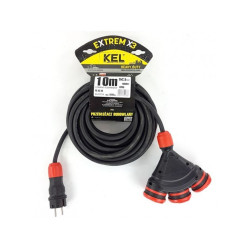 Przedłużacz budowlany 10m PS-X3/54 3x2,5 EXTREM KEL W-01178 Plast-Rol