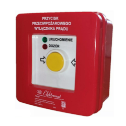 Przycisk ppoż wyłącznika prądu samoczynny n/t PPWP-1s A/4 904400 Elektromet