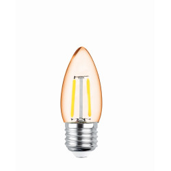 Żarówka LED filament 2W E27 C35 2W 180lm 2,2K złota RTV0100002 T-90699 Forever Light Żarówka LED filament 2W E27 C35 2W 180lm 2,2K złota RTV0100002 T-90699 Forever Light