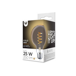 Żarówka LED filament 4W E27 G95 250lm 2K złota RTV0100012 T-90703 Forever Light Żarówka LED filament 4W E27 G95 250lm 2K złota RTV0100012 T-90703 Forever Light
