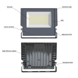 Naświetlacz LED ASPIRE 30W 3300lm 6K IP66 T-90623 Plastrol