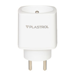 Inteligentne gniazdko Wi-Fi 16A GN/WT-1 białe W-99789 Plastrol