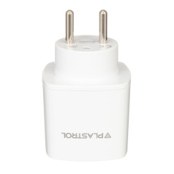 Inteligentne gniazdko Wi-Fi 16A GN/WT-1 białe W-99789 Plastrol