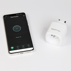 Inteligentne gniazdko Wi-Fi 16A GN/WT-1 białe W-99789 Plastrol